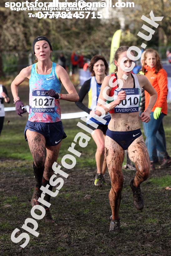 Senior Women and under-23 Womens 2017 British Athletics Liverpool Cross Challenge, Sefton Park, Liverpool. Photo:  David T. Hewitson/Sports for All Pics